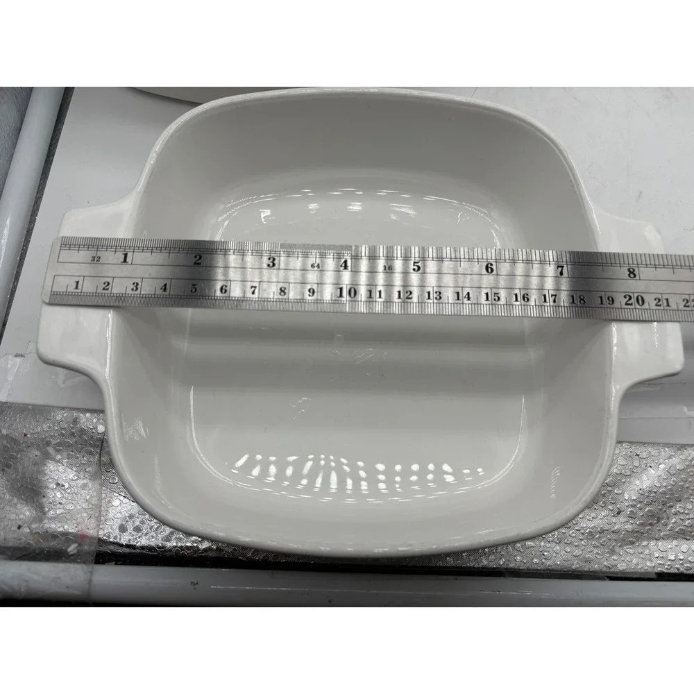 Corning Ware Wildflower Floral Cookware Set 2 Casserole Baking Dishes NO LIDS